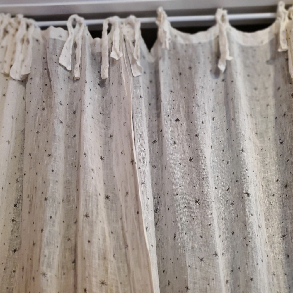 Pottery Barn Kids Linen Curtains